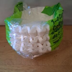 Amazon White Coffee Filters with Green Packaging